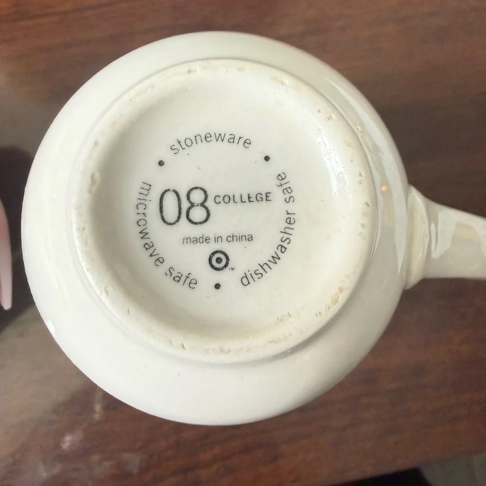 ☕️ Vintage White and Brown Mug ☕️ - Picture 4 of 4